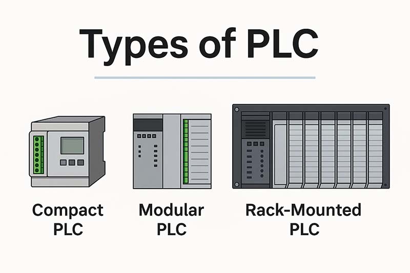 انواع مختلف PLC